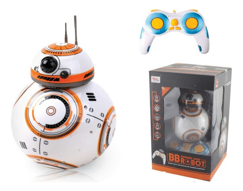 Robot Bb 8 De Control Remoto Inteligente Con Luz Star Wars