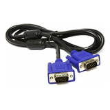 Cable Vga De 1,40 Metros Con Doble Filtro Para Monitor Nuevo