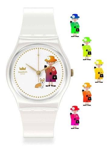 Reloj Swatch How Majestic Reina Isabel Ii