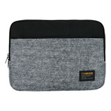 Funda Computador Zip 14 Melange Gris Oscuro Head