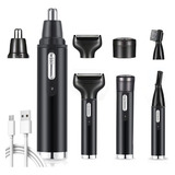 Hmsoui 2.0+ Beard Trimmer For Men - Electric Shaver & Nose .