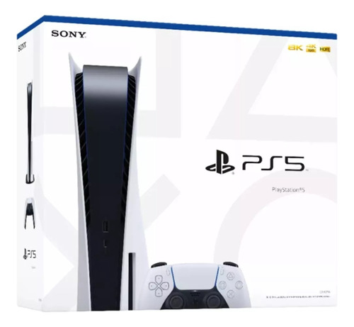 Sony Playstation 5 8k 1tb Color Blanco Y Negro