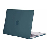 Funda Macbook Pro 13  Ajustada, Plástico Duro, Azul Profundo