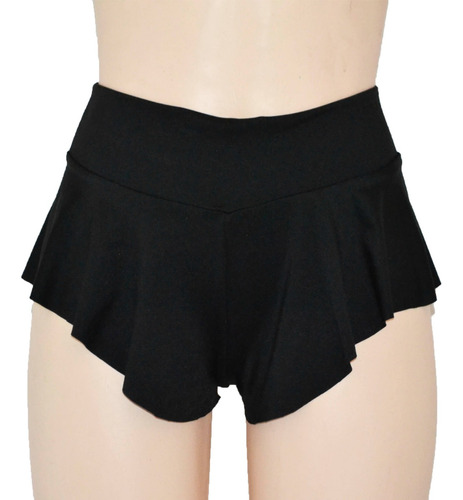 Mini Short De Lycra Pole Dance Estilo Falda Twerk Lori