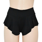 Mini Short De Lycra Pole Dance Estilo Falda Twerk Lori