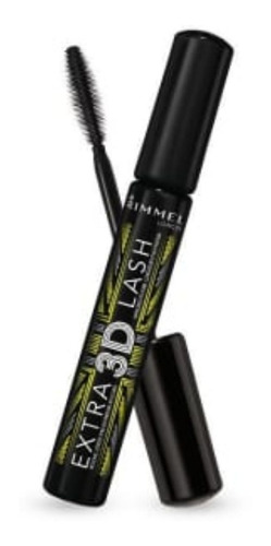 Máscara De Pestañas Rimmel Extra 3d Lash 8ml Extreme Black