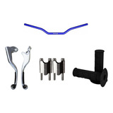 Manubrio X5 Azul Grip Puño Clamp Negro Xtz 125 -2013 Wirtz