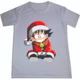 Camisetas Navidad Navideñas Goku Panda Adultos Y Niños