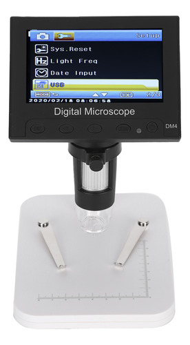 Microscopio Electrónico Digital Usb Dm4 1000x 2.0mp De 4.3 P
