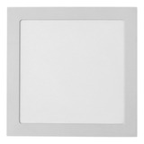 Kit 04 Painel Plafon 40w Embutir 42x42 Branco Frio Slim Top