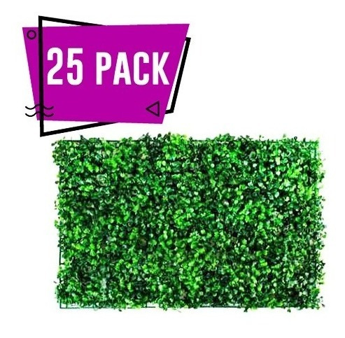 25pack Follaje Artificial Muro Verde Jardin Planta Sintetico