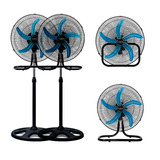 Pack X2 Ventilador 3 En 1 Industrial Kasser 5 Aspas 18 Pulgadas 3 Velocidades