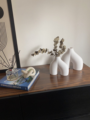 Jarron Minimalista- Juana's Home&deco- Objetos De Diseño