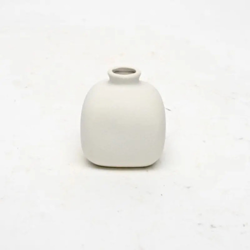 Florero Cuadrado Ceramica 8cm Alto