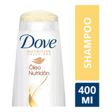 Pack 12 Shampoo Dove Óleo Nutrición  400ml