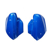 Juego Cubre Horquilla Honda Wave Nf 100 Gilera Fu Azul