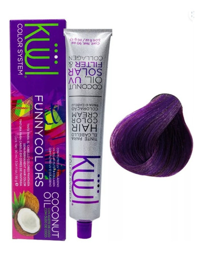 Tinte Profesional Kuul Violeta Color Fantasía