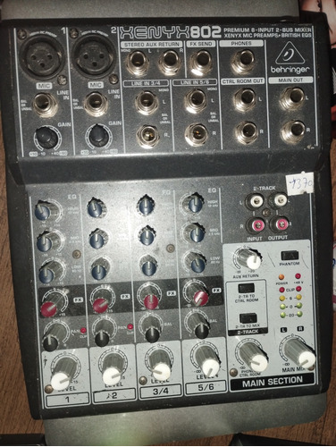 Console Behringer 802 Xenyx De Mistura 230 V