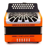 Hohner Compadre A48251 Acordeón Sol 31 Boton 12 Bajo C/funda