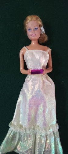 Barbie Cristal Original Sin Accesorios, Solo Vestido 