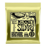 Cuerdas Para Guitarra 12-62 Mammoth Slinky 2214 Ernie Ball