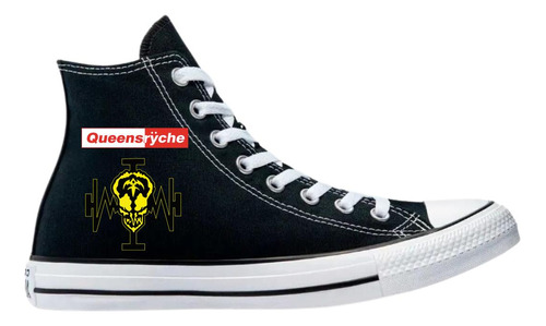 Tenis Converse Chuck Taylor All Star Bota Queensryche 956n