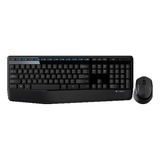 Teclado Y Mause Logitech Combo Inalambrico Mk345 Multimedia 