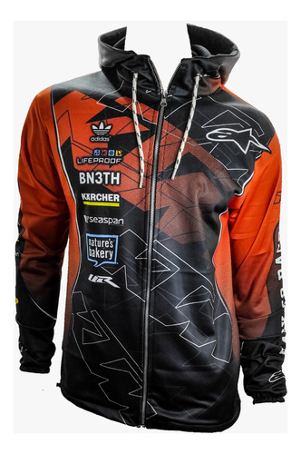 Campera Ktm Ketten Frizado Deportivo Moto Vxv