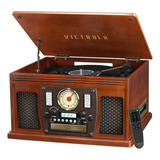 Victrola Navigator 8 En 1 Reproductor Clásico De Discos Blue