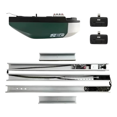 Kit Motor De Cadena Seg Rc600 Con Riel Para Porton Electrico 433.92 Mhz Z12