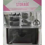 Organizador De Escritorio Y Accesorios 53 Piezas Storage Color Negro