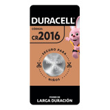Pila Cr 2016 Duracell, Boton De Litio, Cr2016, 1 Pieza