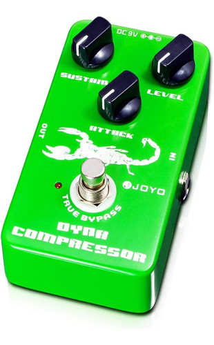 Joyo Pedal De Compresor Dinámico Recreación De Bajo Ruido Co