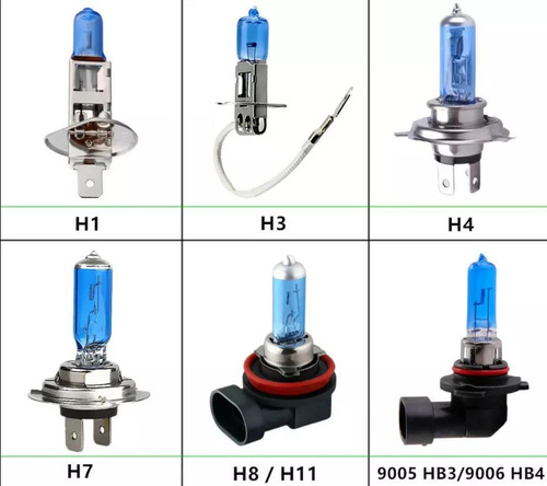 Kit Luces Ampolleta 9005   Halog Azul Hid Concepcion