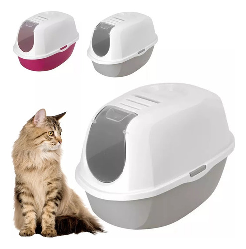Litera Bandeja Sanitaria Gatos Con Filtro Moderna Smart Cat 