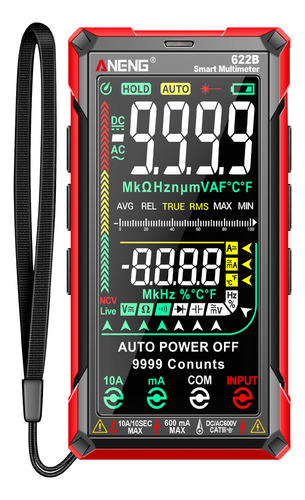 Multímetro Digital Aneng Inteligente, Táctil Y Automático