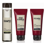 Shampoo + Kit Homem Potence Barbear