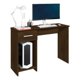 Mesa Gamer Escrivaninha Prisma Home Office Edição Exclusiva Cor Cedro