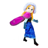 Boneca De Pelúcia Anna Frozen Disney 50cm Long Jump Ljp1435