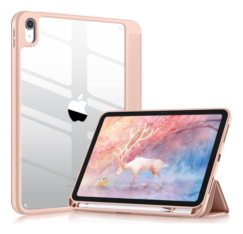 Estuche Smart Case Cristal Para iPad Air 1/2 9.7 +  Vidrio 