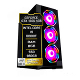 Pc Gamer Fácil Intel I9 10900f 8gb Gtx 1650 4gb Ssd 960gb