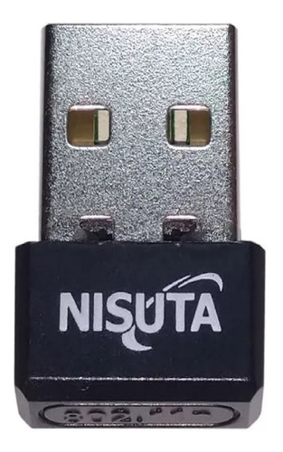 Antena Wifi Placa Usb Adaptador Nisuta Nano 150mbps Norma N