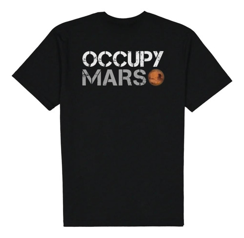 Camiseta Ocupando Marte- Occupy Mars- Elon Musk