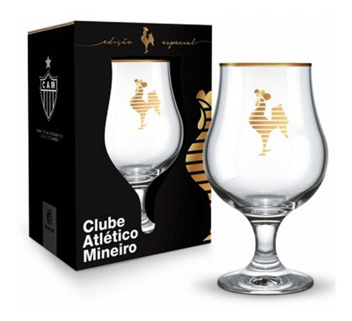Taça Dublin Cerveja 400ml - Atlético Mineiro Galo Série Ouro