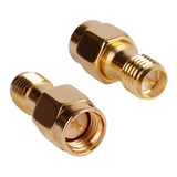 Conector Adaptador Sma Macho A Rp-sma Hembra