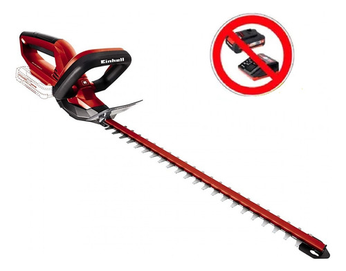 Cortacerco Einhell 520mm Inalambrico 18v Podador Jardin Solo Color Rojo