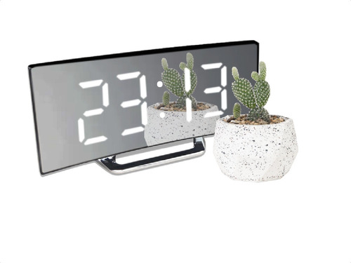 Reloj Despertador Digital Sensor Luz Alarma Temperatura Led