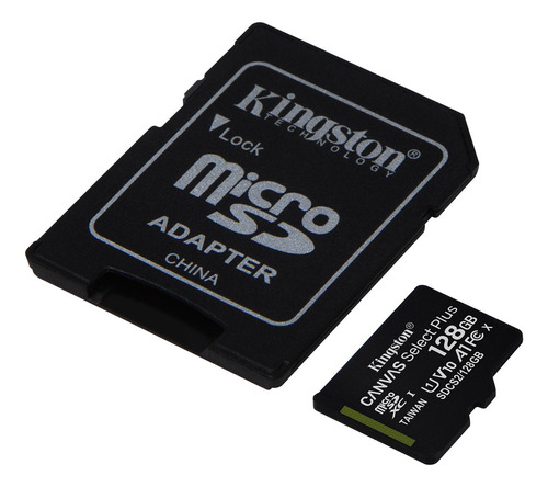 Kingston Micro Sd Canvas Select Plus 128gb Cl10