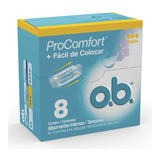 Absorvente Ob Interno Comfort Medio C 8