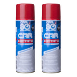 Limpa Contato Elétrico Spray P/ Eletronicos Car80 300ml 2un